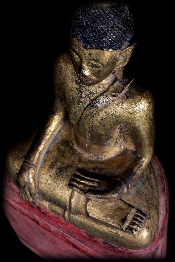 Extremely Rare 19C Thai Lanna Buddha # A052